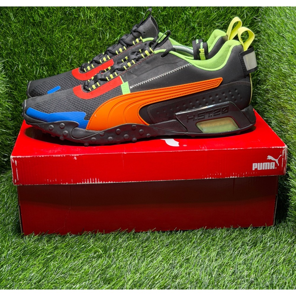 Puma H.ST.20 Kit 2 Mens 14 Shoes Black Vibrant Orange LQDCELL Sneakers 194095-06